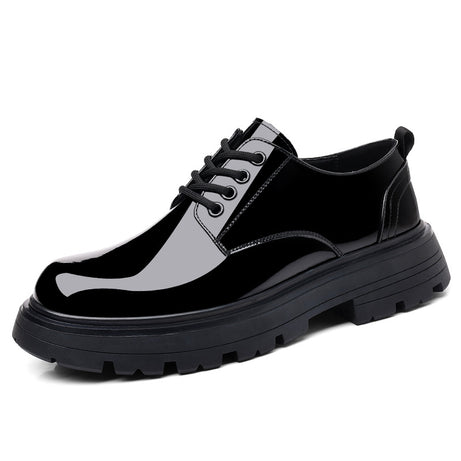 Men's Glossy Leather Casual Shoes