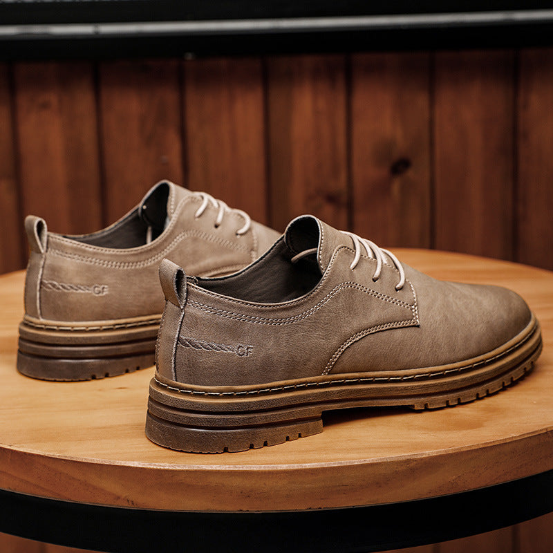 Men's Leather Trend British Style Formal Shoes