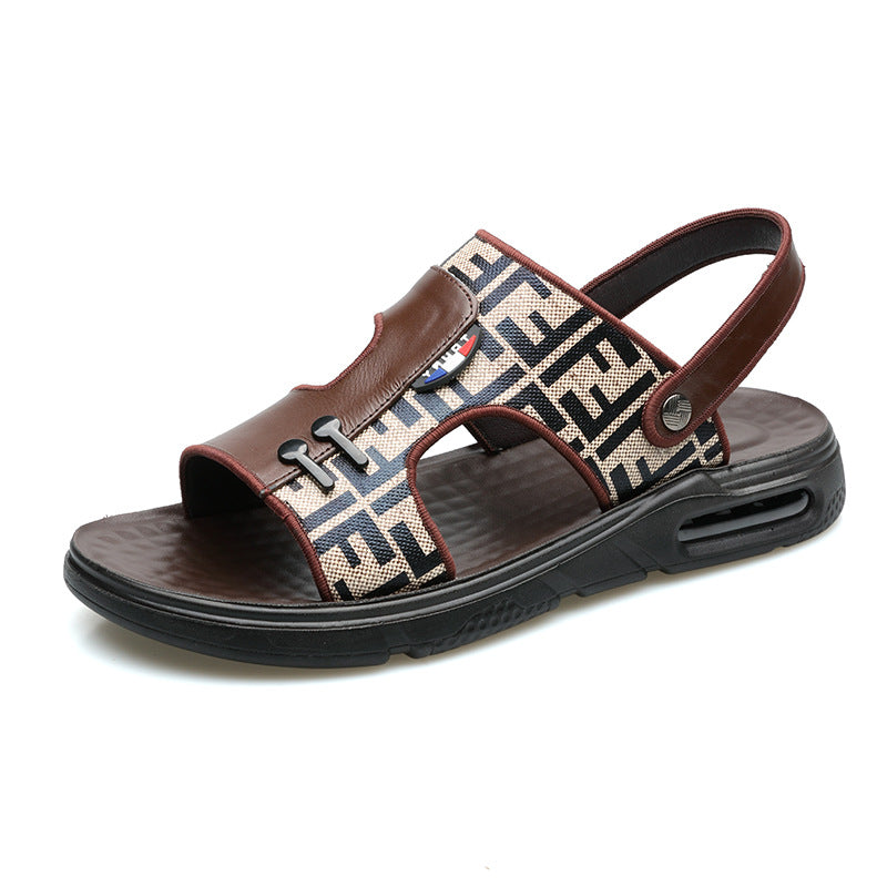 Men's Leather Breathable New Trendy Sandals
