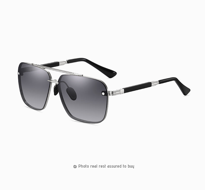 Men's Polarized Fashion Square Sunglasses