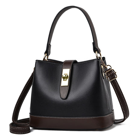 Women's Fashion Trendy Bucket Shoulder Bag