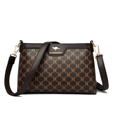 Women's Leather Square Fashionable Shoulder Bag