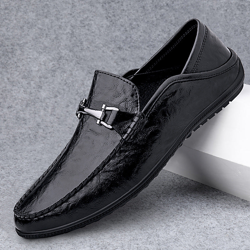 Men's British Style Genuine Leather Casual Shoes
