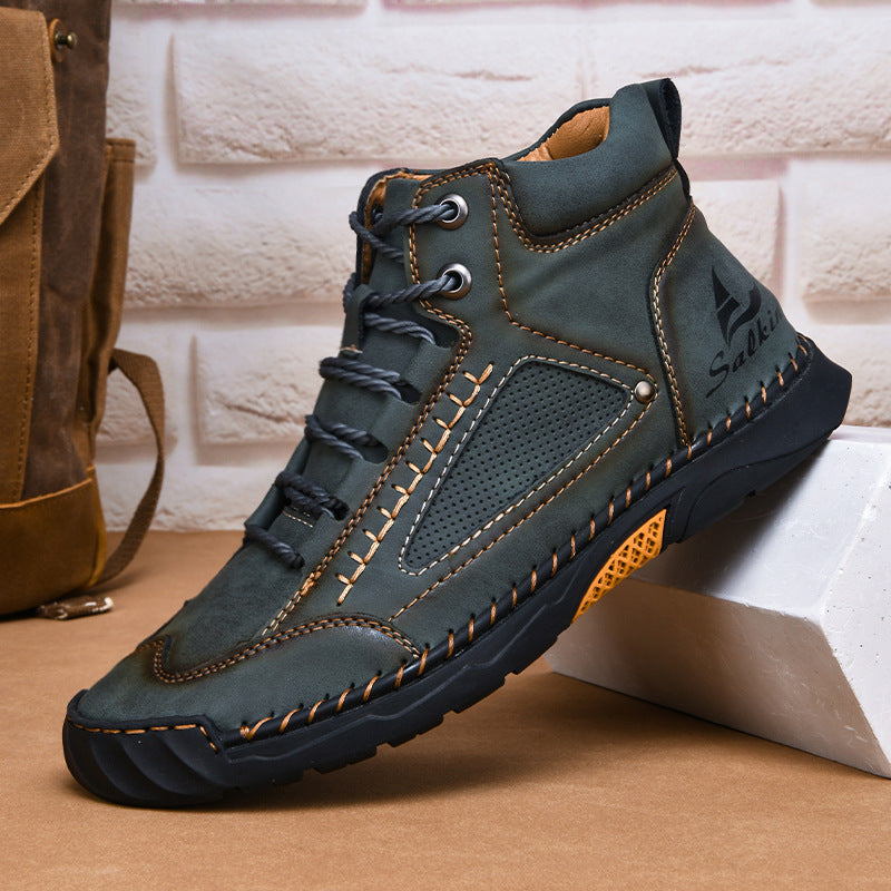 Men's Versatile High-Top Casual Martin Boots