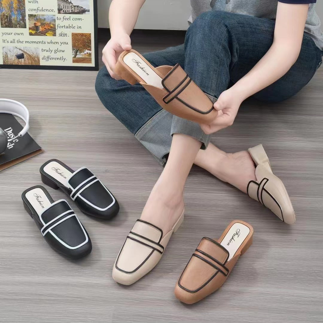 Women's Spring and Summer British Style Slippers