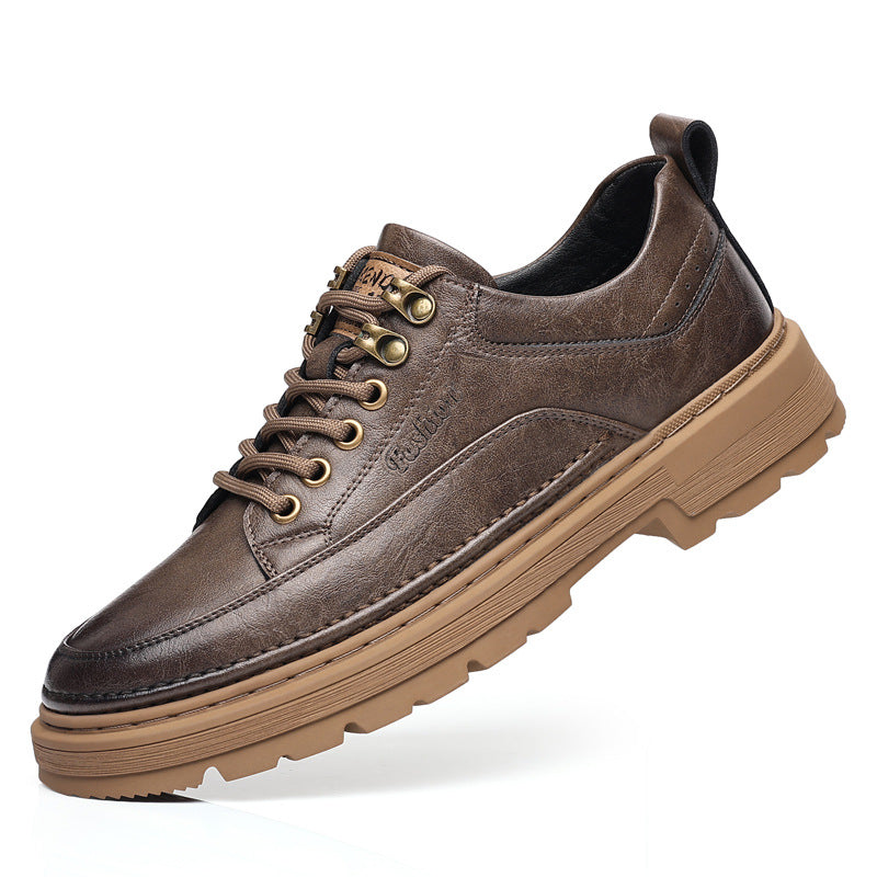 Men's Leather Leisure Trendy Casual Shoes