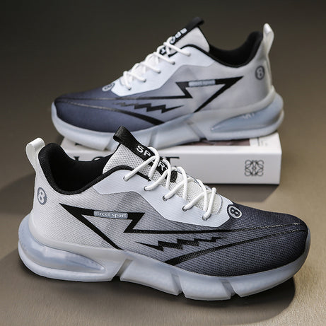 Men's Mesh Air Cushion Shock-Absorbing Running Shoes