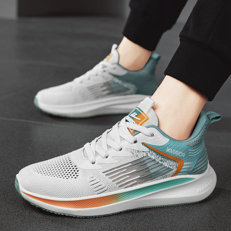 Men's Breathable Fly-Woven Trendy Running Shoes