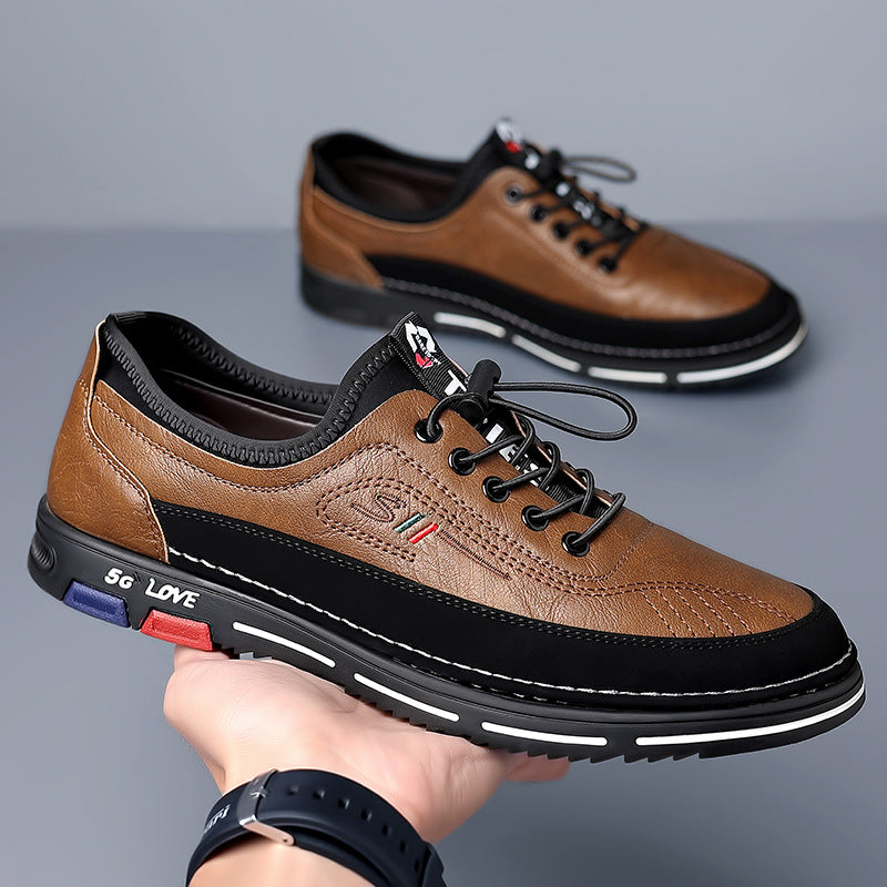 Men's Leather Outdoor Casual Shoes