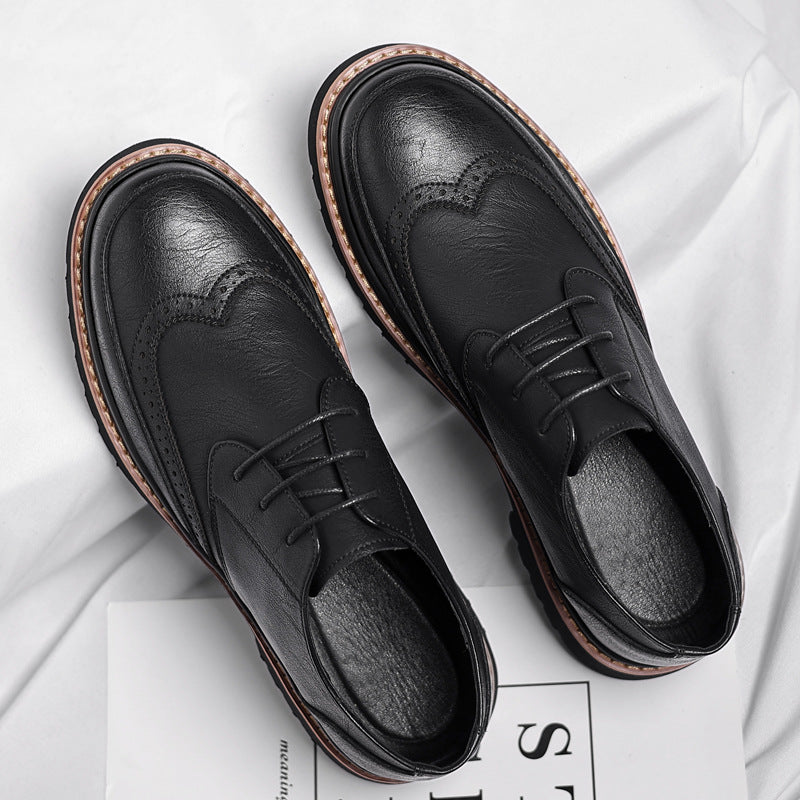 Men's Leather British Style Casual Shoes