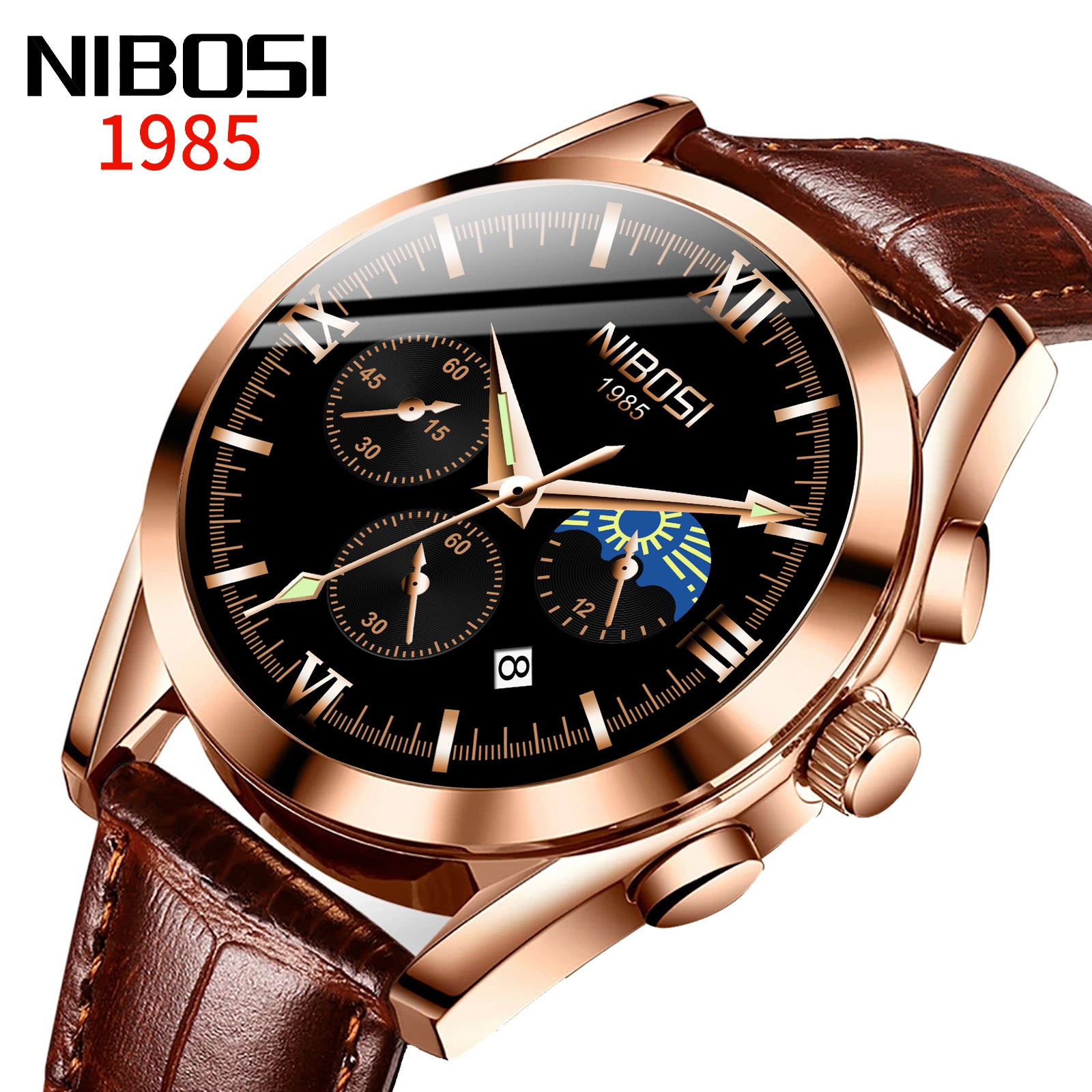 Men's Multi-functional Authorized Watch