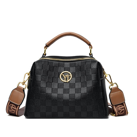 Women's Leather Trendy Square Classic Bag (In Stock)