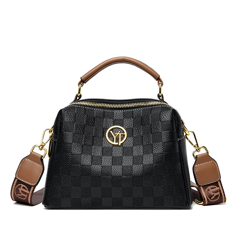 Women's Leather Trendy Square Classic Bag (In Stock)