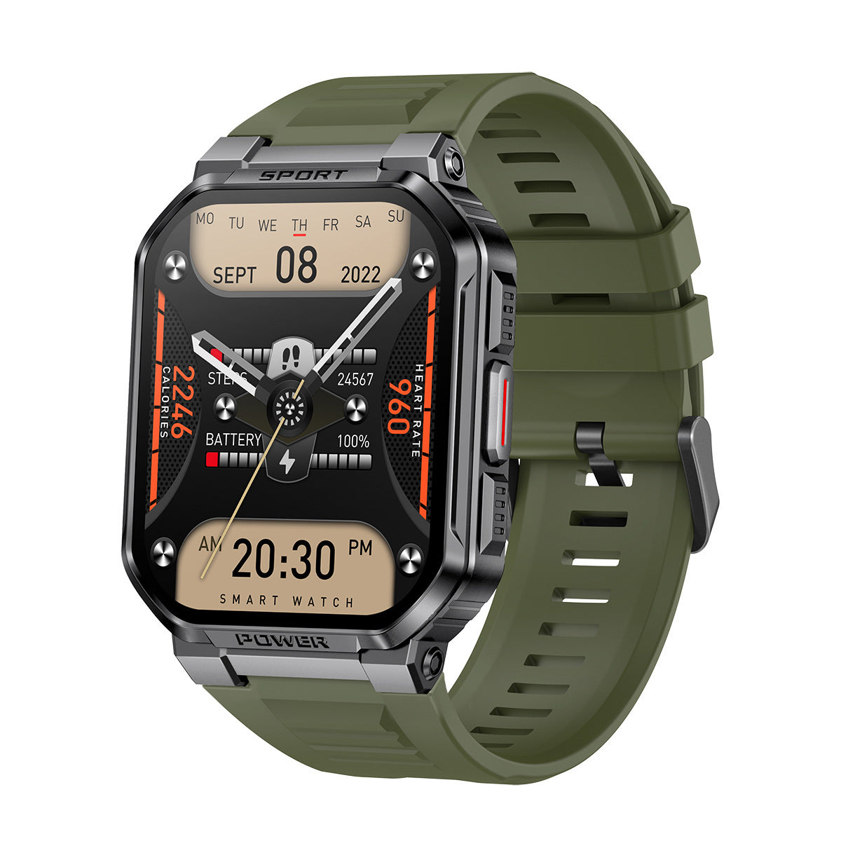 Outdoor Sports Watch MK67 Bluetooth Call Smart Watch