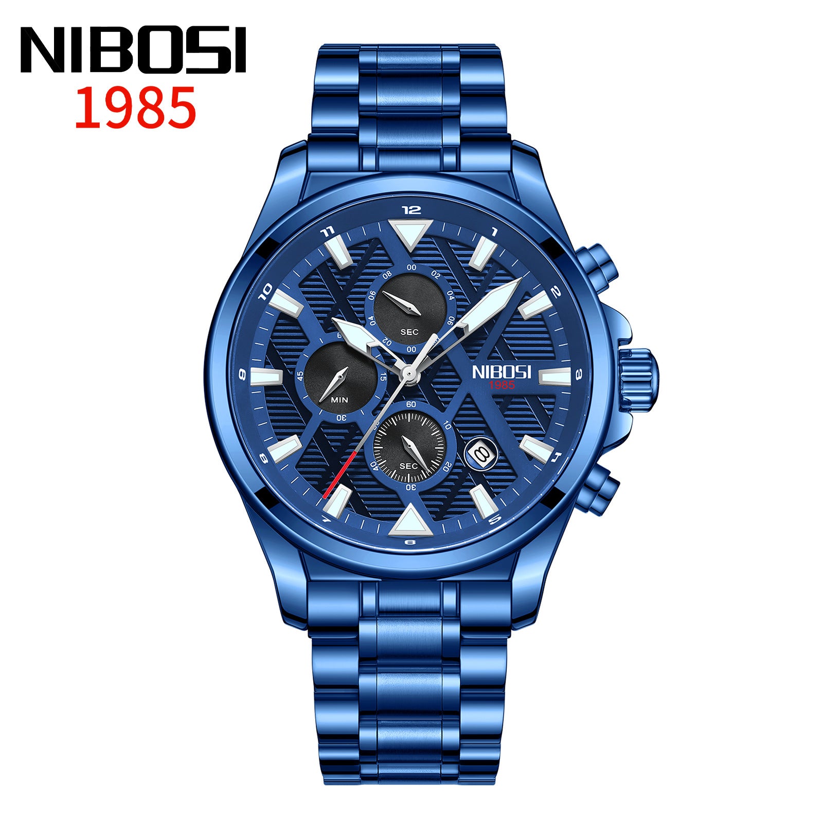 Men's Multifunctional Waterproof Luminous Watch