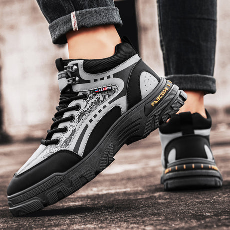 Men's Outdoor High-Top Thick-Soled Martin Boots shoes