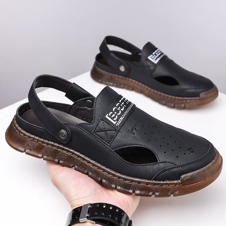 Men's Leather Trendy Casual Sandals