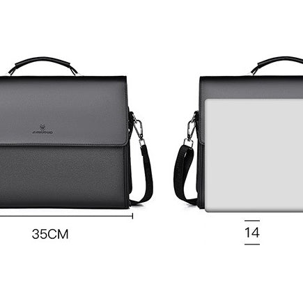 Men's Briefcase Style Business Leather Bag