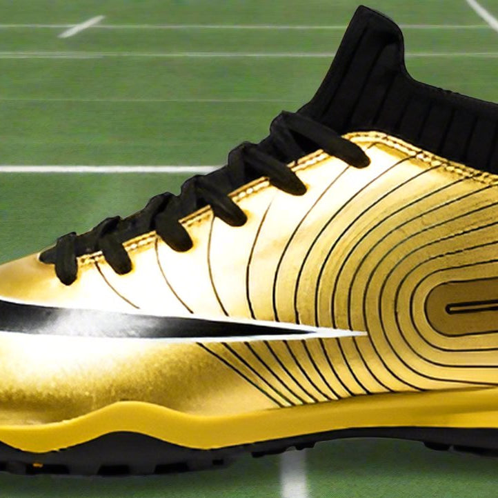 Men's TPU Fly-Knitting Football Turf Sports Shoes