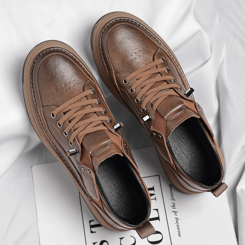 Men's Fashion Trendy Leather Casual Shoes