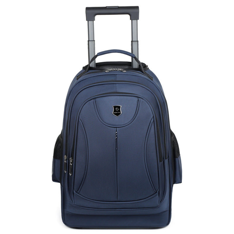 Men's Multi-Compartment Travel Trolley Backpack