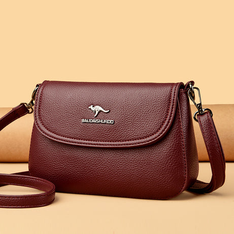 Women's Middle-Aged Crossbody Large Capacity Bag