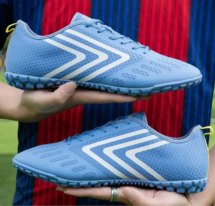 Men's Gamon Leather Football Turf Sports Shoes