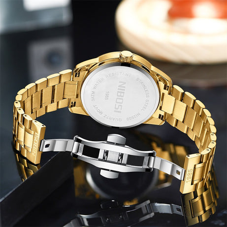 Men's Steel Belt Small Display Quartz Watch