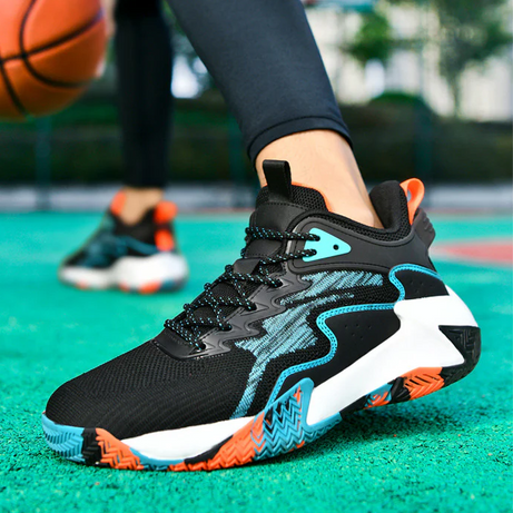 Men's Breathable High-Top Basketball Sports Shoes