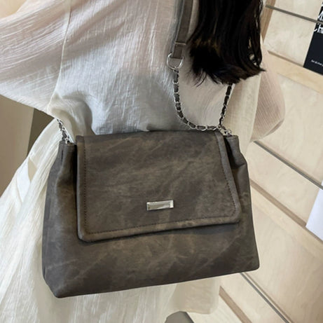 Women's Leather Trendy Versatile Shoulder Bag