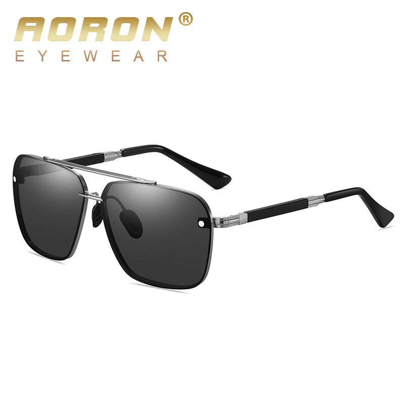 Men's Polarized Fashion Square Sunglasses