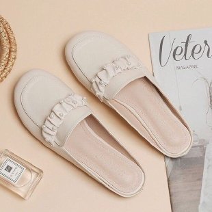 Women's Summer Flat Bottom Half  Shoes