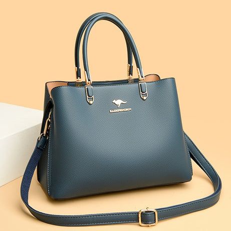 Women's Leather Trendy Shoulder & Hand Bag