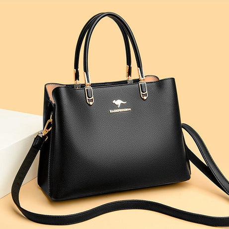 Women's Leather Trendy Shoulder & Hand Bag