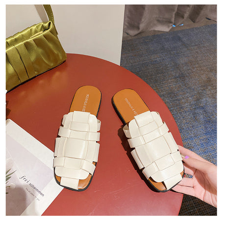 Women's Outer Wear Beach Flat Bottom Slippers