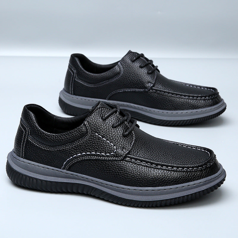 Men's Leather Trendy Outdoor Casual Shoes