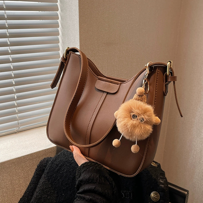 Women's Versatile Luxury Shoulder Bucket Bag