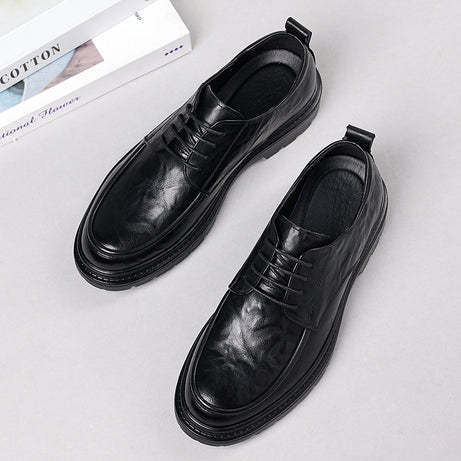 Men's Leather British Fashion Trend Shoes