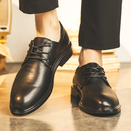 Men's British Leather Outdoor Trend Shoes