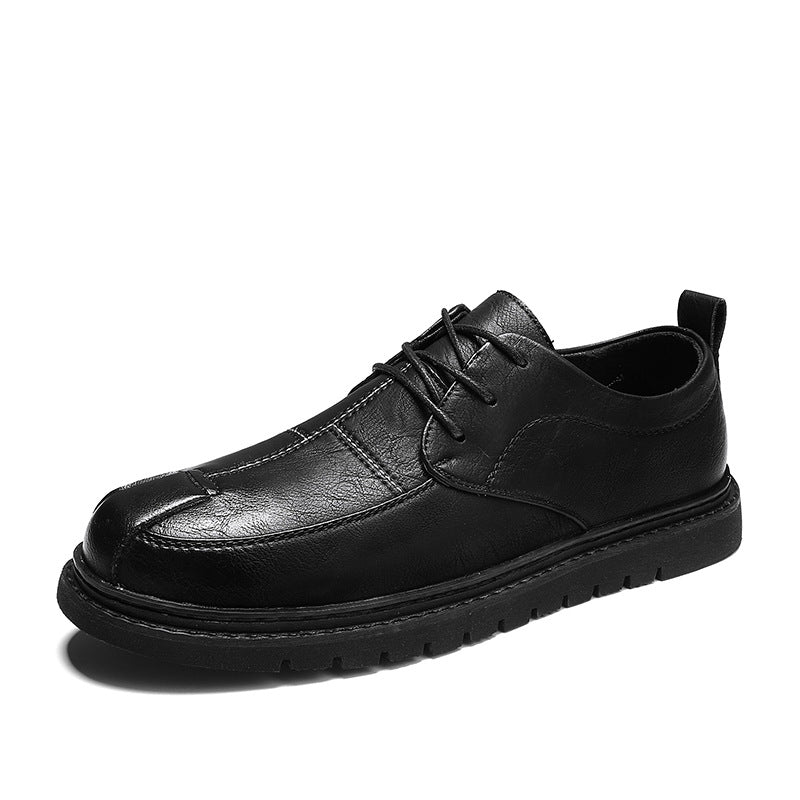 Men's Leather British Trend Outdoor Shoes