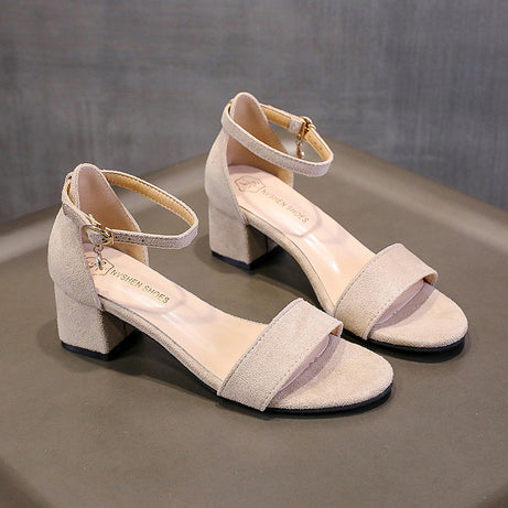 Women's Versatile High Heel  Sandals