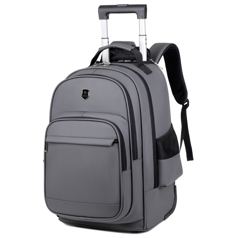 Men's Multifunctional Travel Trolley Backpack