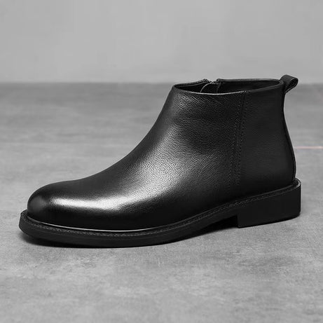 Men's Leather Chelsea Boots Versatile Casual Shoes