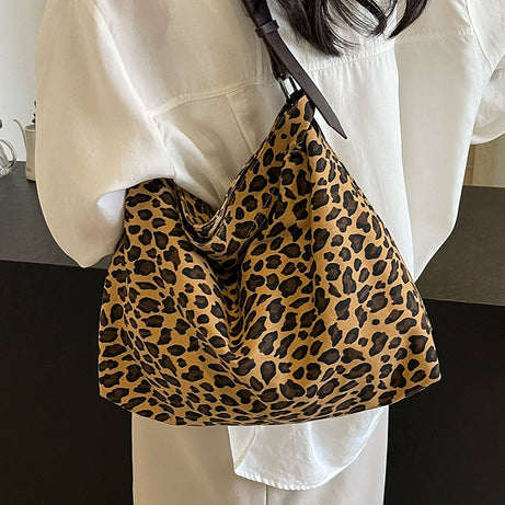 Women's Leopard Print Fashion Shoulder Bag