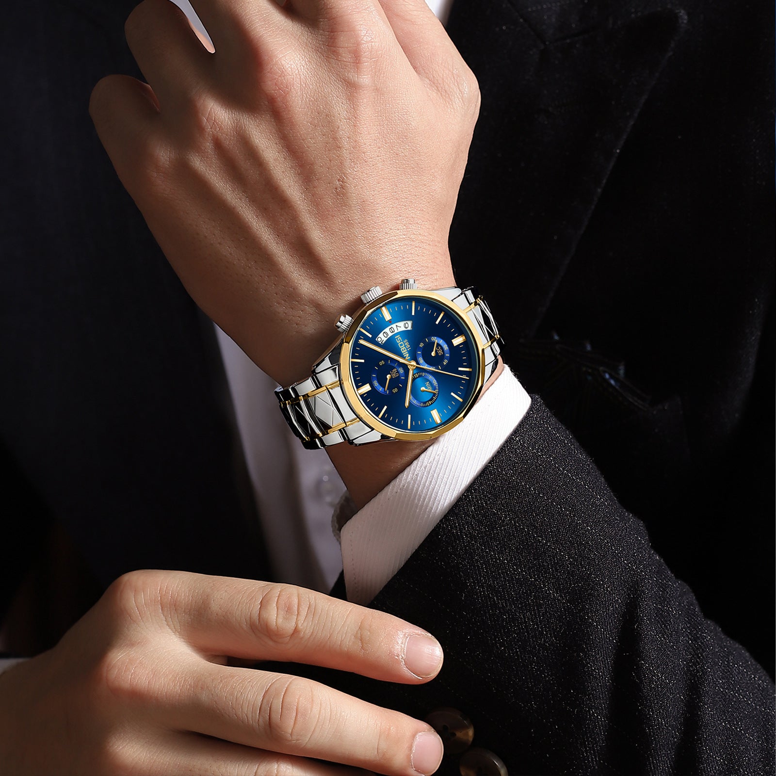 Men's High-End Waterproof Quartz Watch