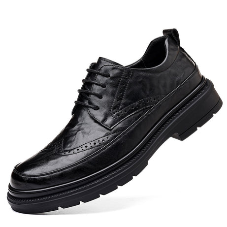 Men's Leather Fashionable Trendy Casual Shoes