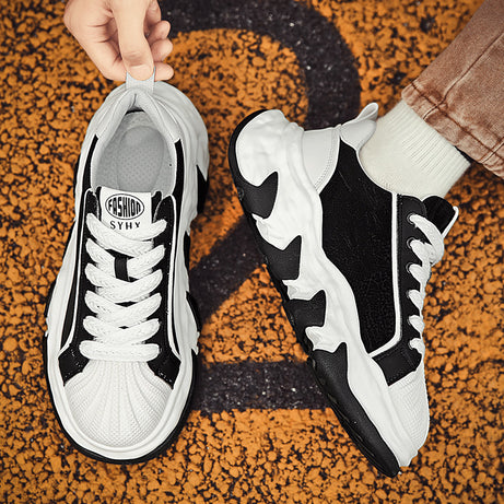 Men's Thick-Sole Breathable Fashion Running Shoes