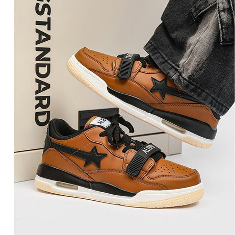 Men's Low-top Color Matching Casual Shoes