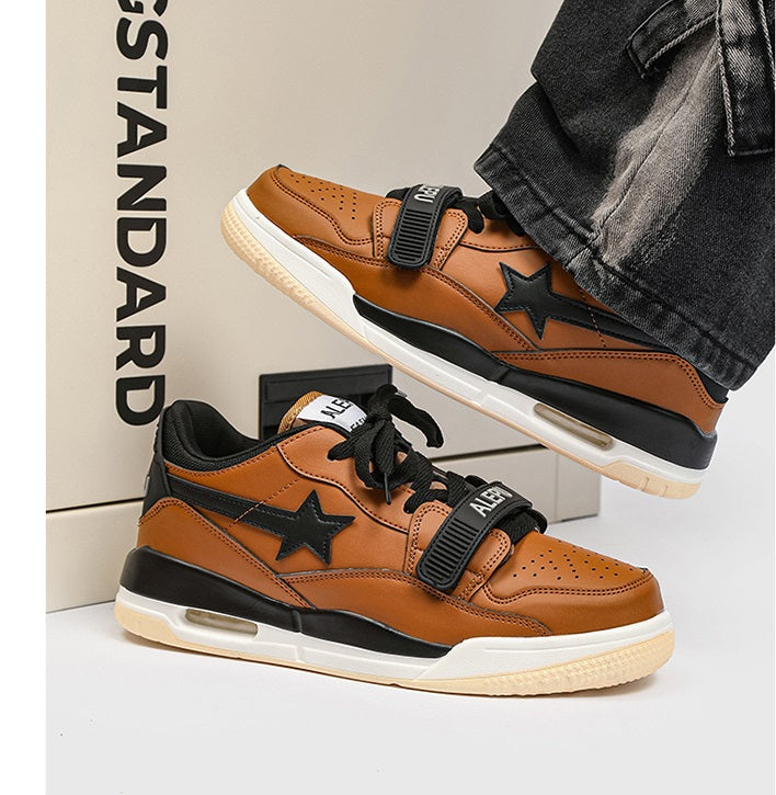 Men's Low-top Color Matching Casual Shoes