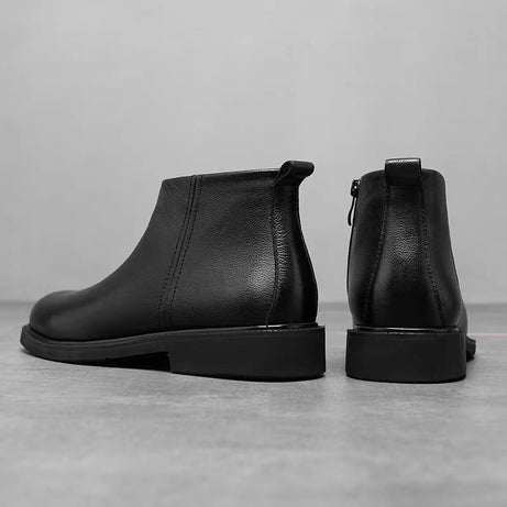 Men's Leather Chelsea Boots Versatile Casual Shoes